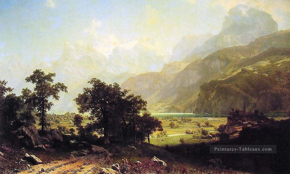 Lac des Quatre Cantons Albert Bierstadt Peintures à l'huile